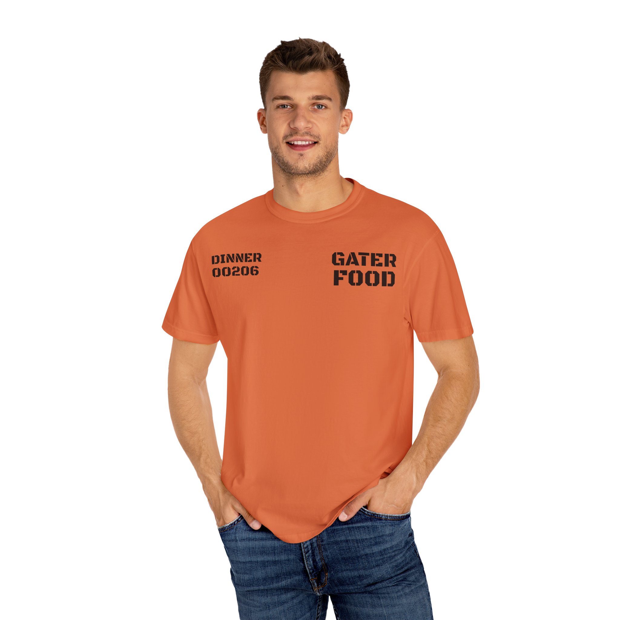 #1040 Alligator Alcatraz-Unisex Garment-Dyed T-shirt - Image 4