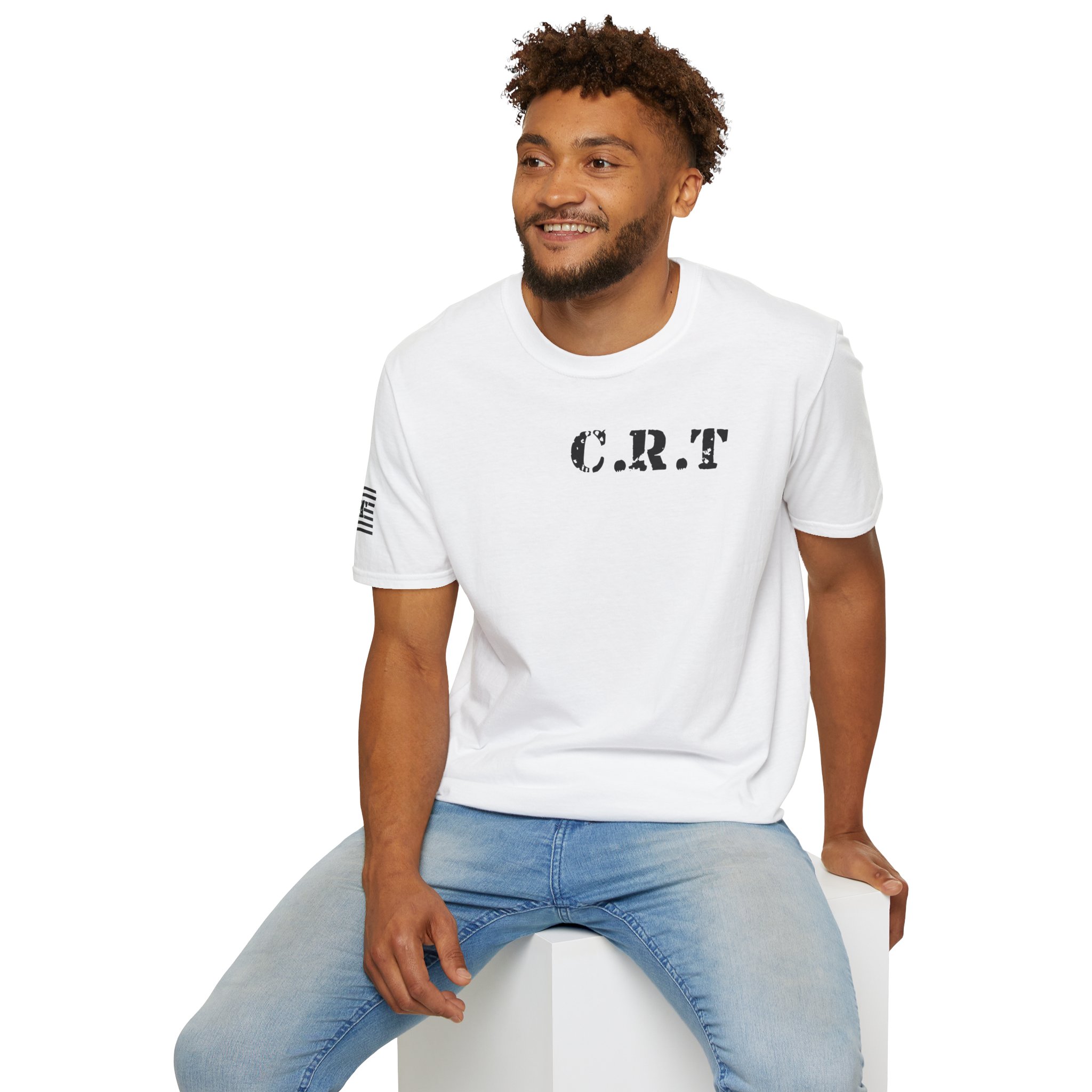 #1024 C.R.T Tactical -unisex soft-style t-shirt (For The Certified) - Image 5