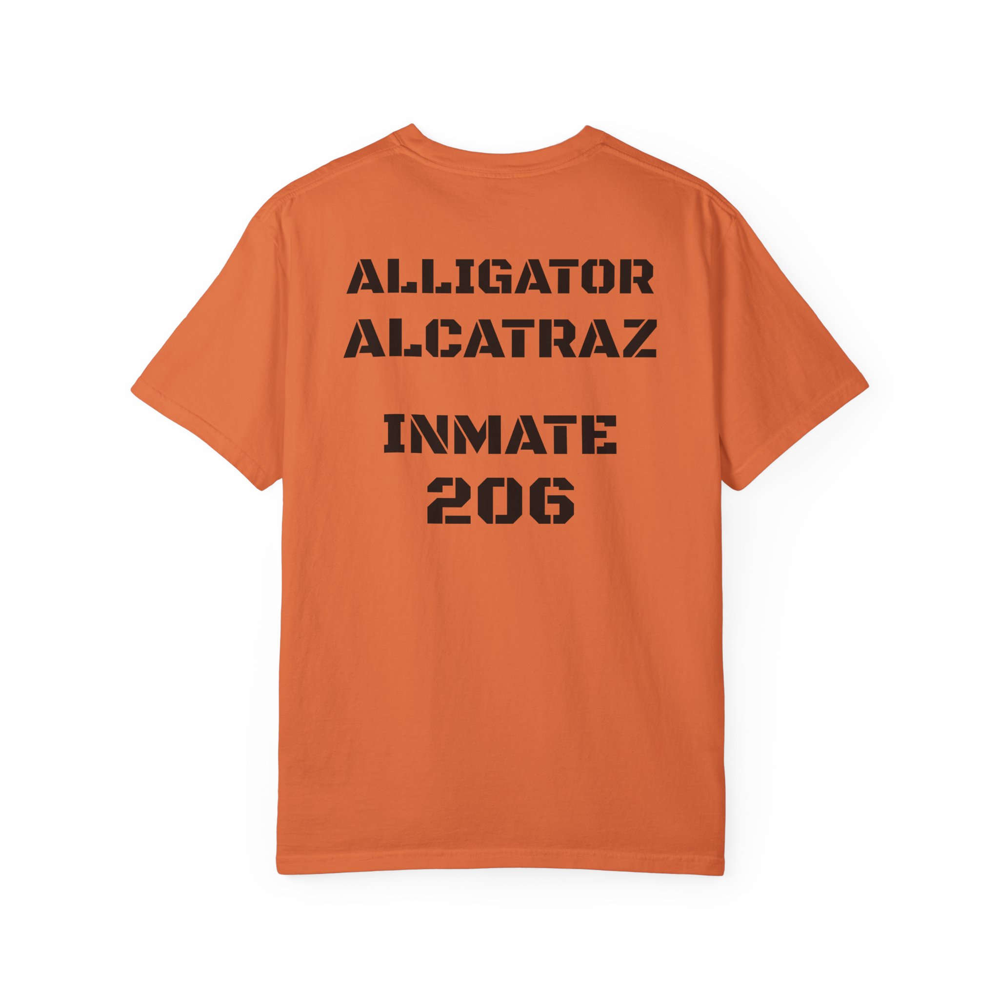 #1040 Alligator Alcatraz-Unisex Garment-Dyed T-shirt
