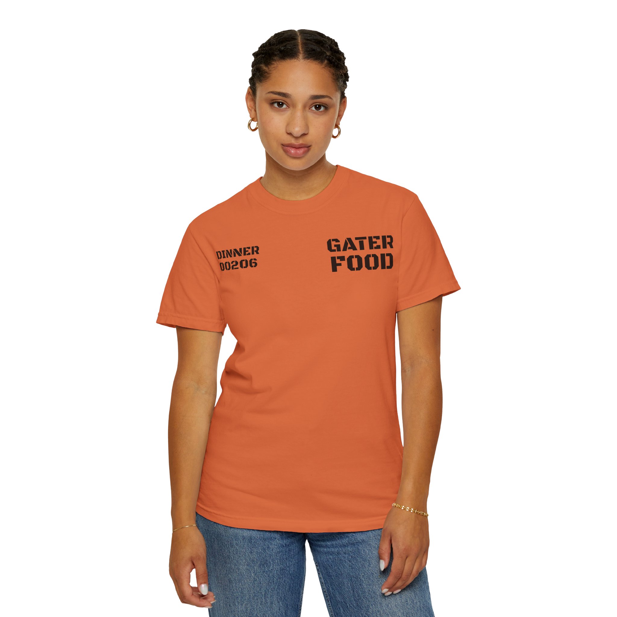 #1040 Alligator Alcatraz-Unisex Garment-Dyed T-shirt - Image 5