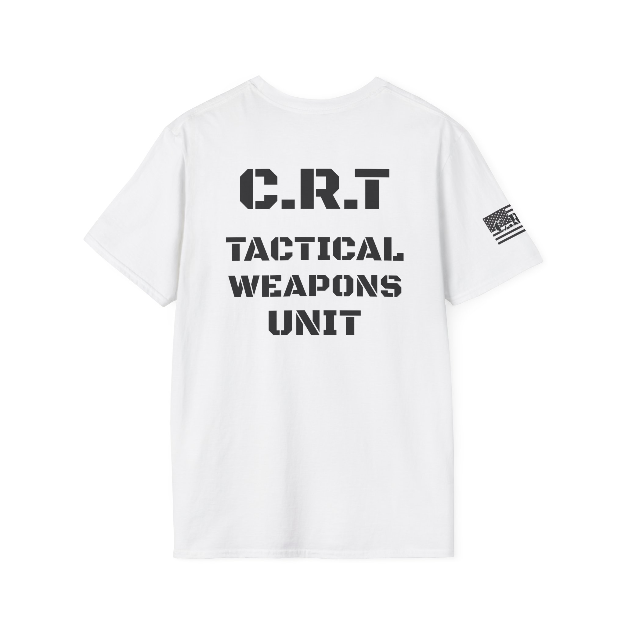 #1024 C.R.T Tactical -unisex soft-style t-shirt (For The Certified)